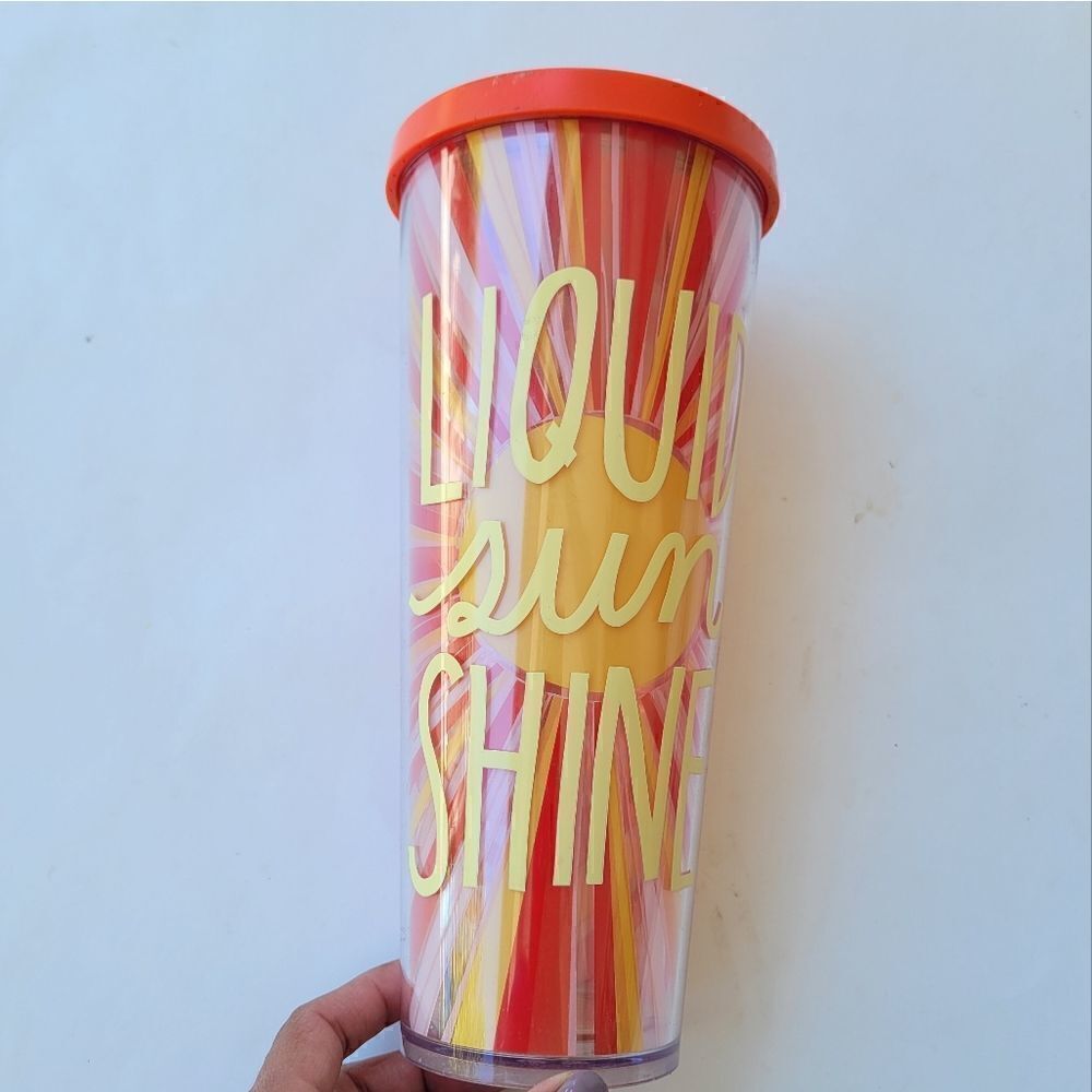 Starbucks Rare Liquid Sunshine cold cup 24oz tumbler